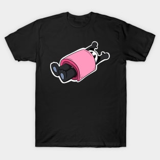 Cute Kawaii Panda Roll Sushi T-Shirt